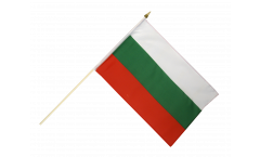 Stockflagge Bulgarien