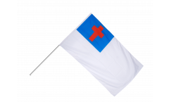 Stockflagge Christenflagge