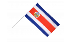 Stockflagge Costa Rica