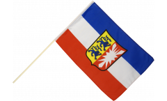 Stockflagge Deutschland Schleswig-Holstein