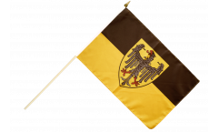 Stockflagge Deutschland Stadt Aachen