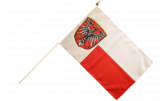 Stockflagge Deutschland Stadt Frankfurt