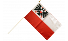 Stockflagge Deutschland Stadt Lübeck