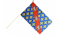 Stockflagge Frankreich Creuse