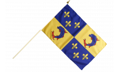 Stockflagge Frankreich Dauphiné