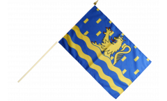 Stockflagge Frankreich Doubs