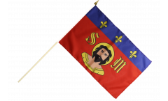 Stockflagge Frankreich Limoges