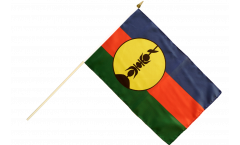 Stockflagge Frankreich Neukaledonien Kanaky