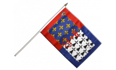 Stockflagge Frankreich Pays de la Loire