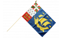 Stockflagge Frankreich Saint-Pierre und Miquelon