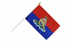 Stockflagge Großbritannien British Army Royal Artillery