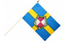 Stockflagge Großbritannien Pembrokeshire