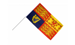 Stockflagge Großbritannien Royal