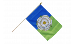 Stockflagge Großbritannien Yorkshire East Riding