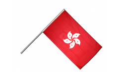 Stockflagge Hongkong