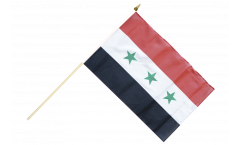 Stockflagge Irak ohne Schrift 1963-1991