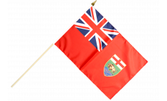 Stockflagge Kanada Manitoba