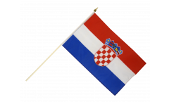 Stockflagge Kroatien