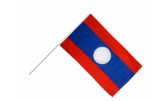 Stockflagge Laos