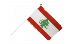 Stockflagge Libanon