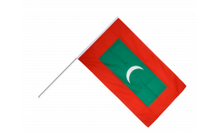 Stockflagge Malediven