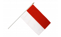 Stockflagge Monaco