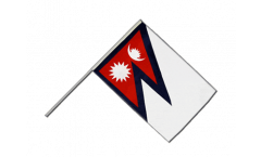 Stockflagge Nepal