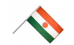 Stockflagge Niger