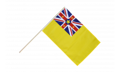 Stockflagge Niue