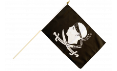 Stockflagge Pirat Korsika