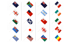 Stockflagge Rugby WM 2015