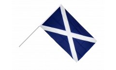 Stockflagge Schottland