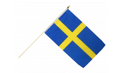 Stockflagge Schweden