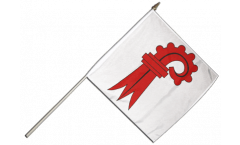 Stockflagge Schweiz Kanton Basel-Land