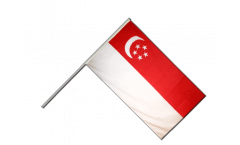 Stockflagge Singapur