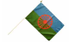 Stockflagge Sinti und Roma