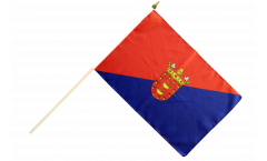 Stockflagge Spanien Lanzarote