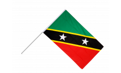 Stockflagge St. Kitts und Nevis