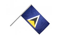Stockflagge St. Lucia
