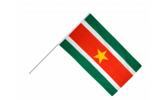 Stockflagge Surinam