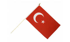 Stockflagge Türkei