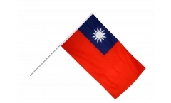 Stockflagge Taiwan