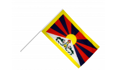 Stockflagge Tibet