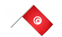 Stockflagge Tunesien