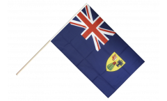 Stockflagge Turks- und Caicosinseln