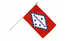 Stockflagge USA Arkansas