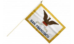 Stockflagge USA City of San Francisco