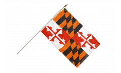 Stockflagge USA Maryland