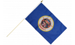 Stockflagge USA Minnesota