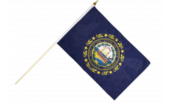 Stockflagge USA New Hampshire